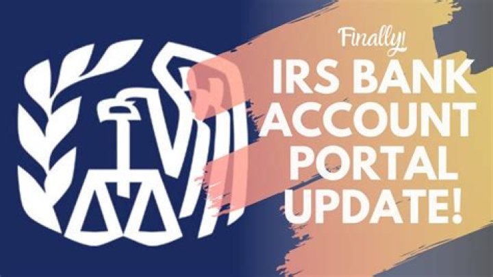 What if my bank account info changed for stimulus?