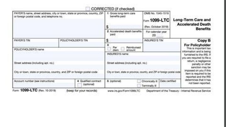 What is 1099 LTC?