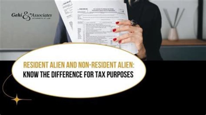 What is a non resident alien employee?