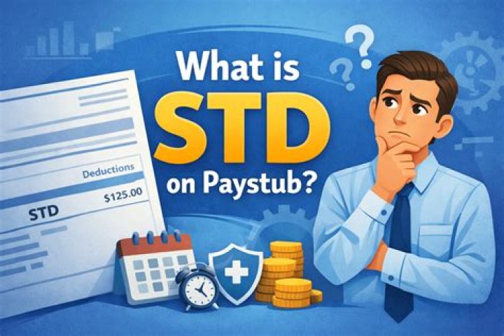 What is STD pay on Paystub?