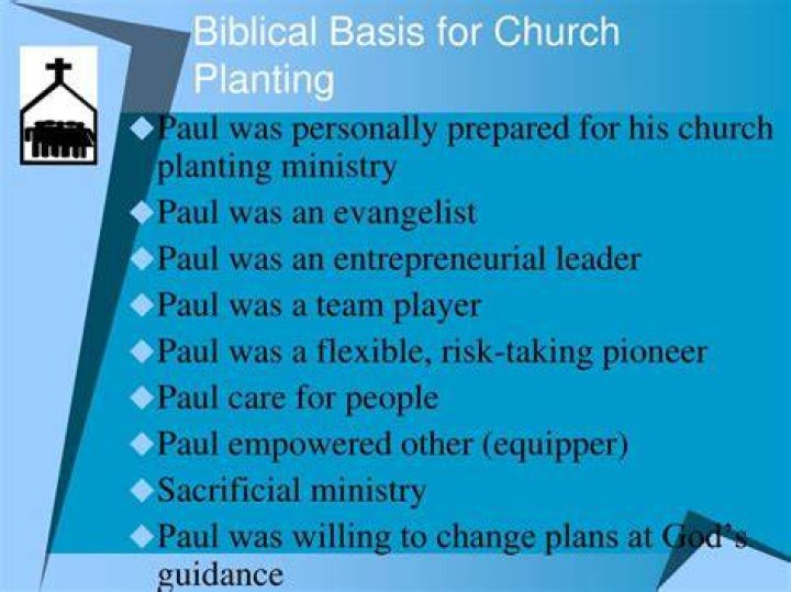 What is the biblical basis for church planting?