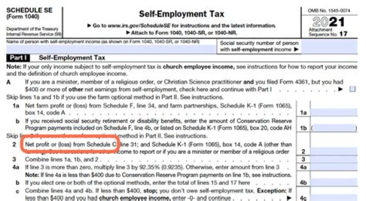 What is the deductible part of self-employment?