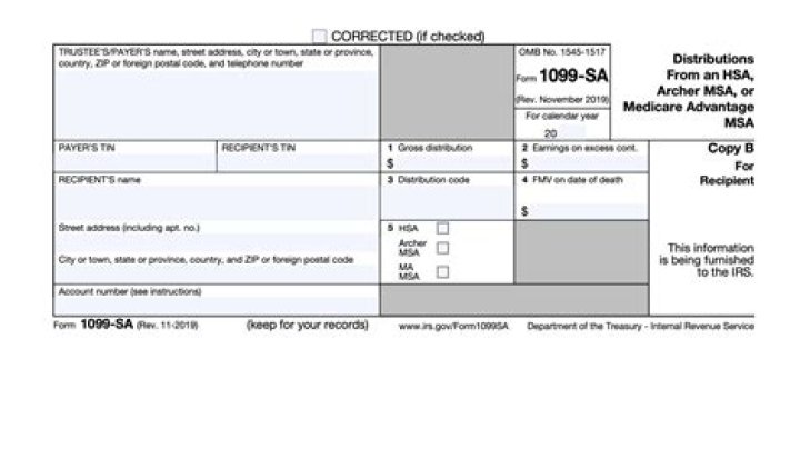 What is the difference between 1099-SA and 5498-SA?