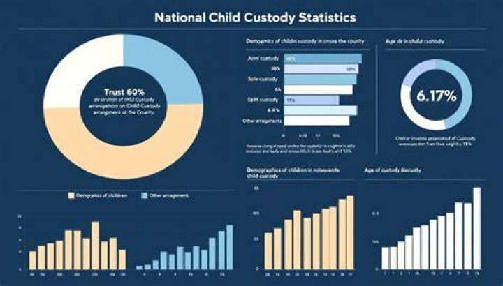 What percentage of mothers win custody?