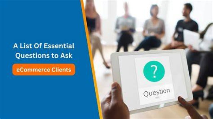 What questions should I ask my eCommerce website?