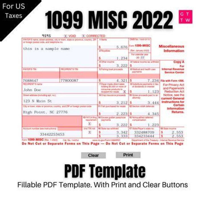 What schedule do I use for 1099-MISC?