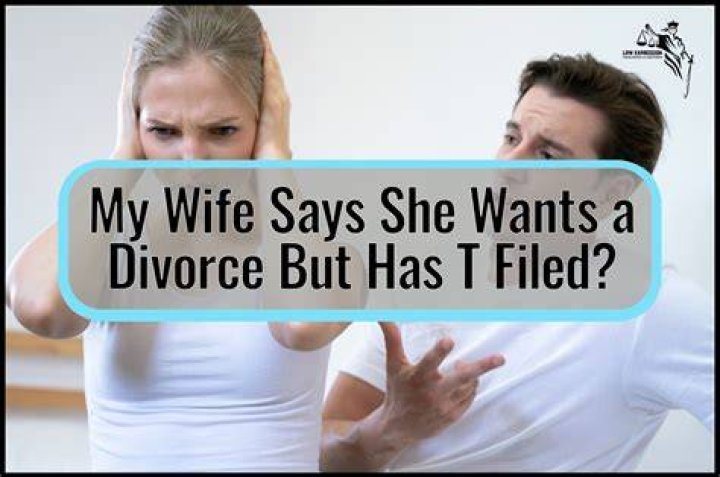 What should I do if I think my wife wants divorce?