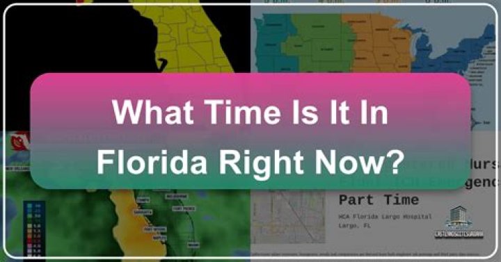 What time are we in Florida right now?