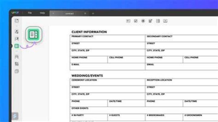 What to do if you cant fill in a form in reader?