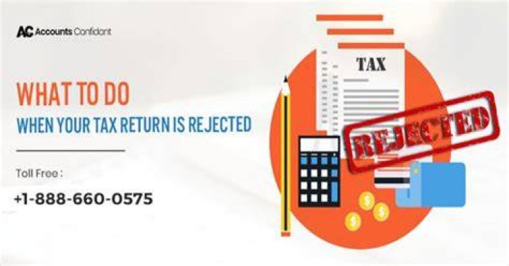 What to do if your federal tax return is rejected due to AGI?