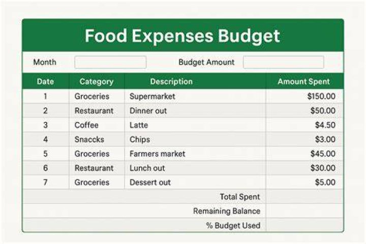 What type of expense is groceries?