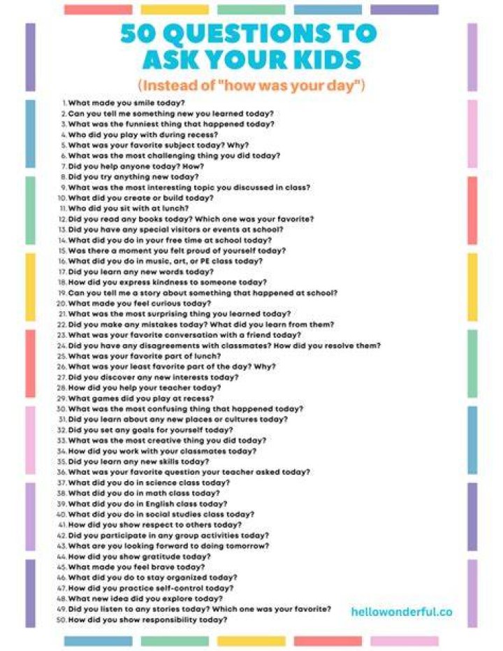 What types of questions do children ask?