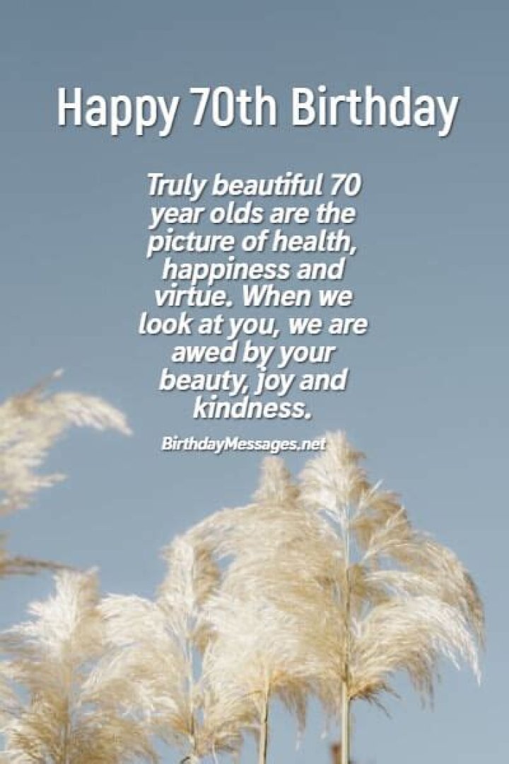 What year is someone 70?