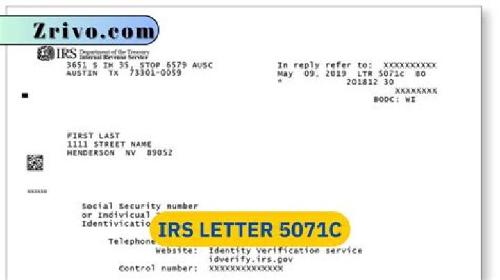 When did the IRS start sending out letter 5071c?