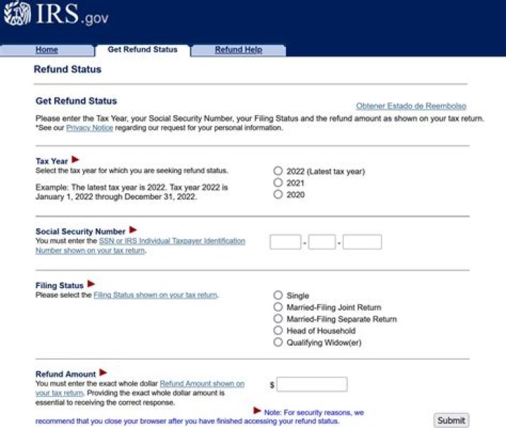 When do I receive my federal tax refund?