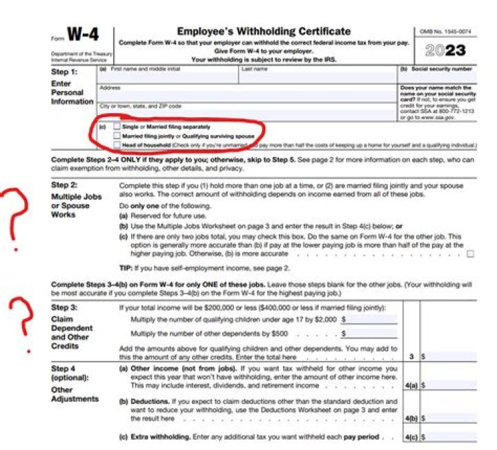 When do married couples have to file a W-4?