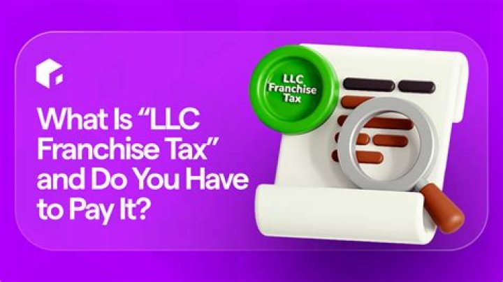 When do you have to pay franchise tax?