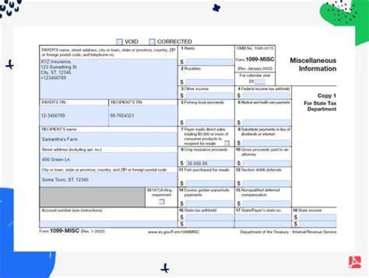 When do you receive a 1099 MISC form?