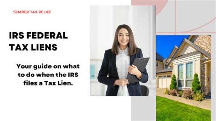 When does the IRS file a federal tax lien?