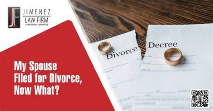 When was the first divorce filed?