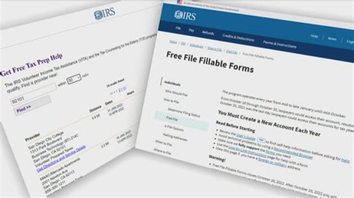 Where can I file my federal tax return for free?