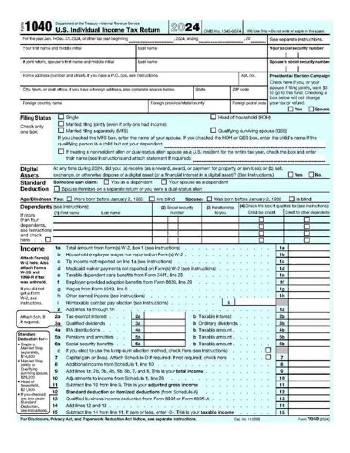 Where can I find my 1040 form from 2018?