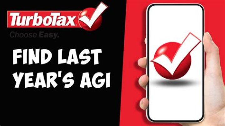 Where can I find my AGI from last year on TurboTax?