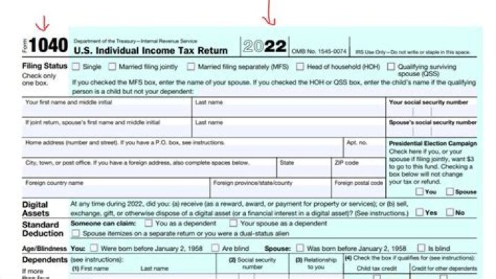 Where do I find my gross income on my 1040?