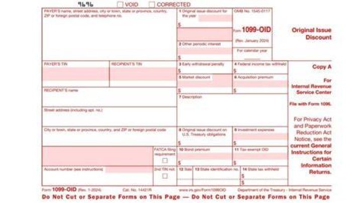 Where do I report 1099-OID on my tax return?