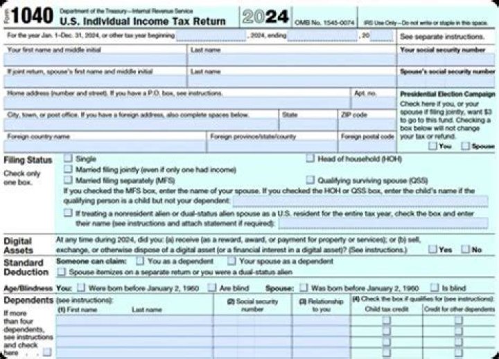 Who can file 1040 short form?