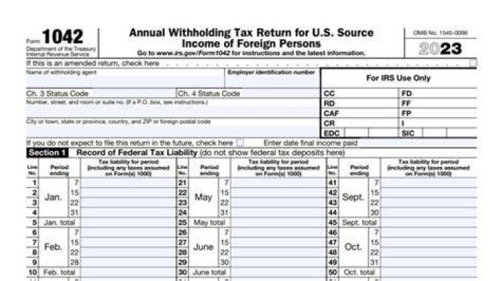 Who gets Form 1042?