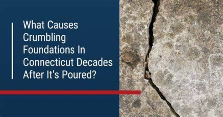 Why are foundations crumbling in CT?