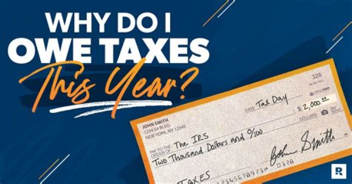 Why do I owe on my local taxes?