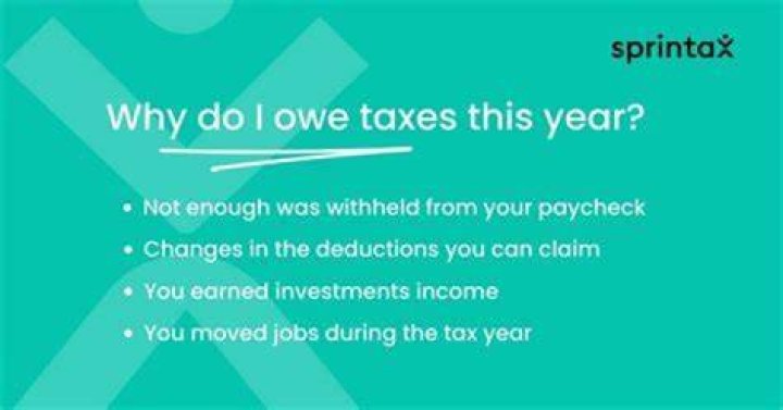 Why do some people get refunds and others owe taxes after filing?