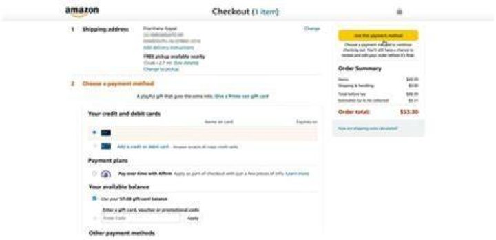Why does get my payment Say No information?