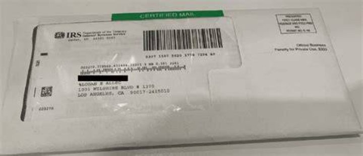 Why does the IRS send letters to both spouses?