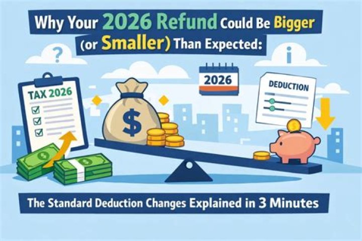 Will I get a bigger refund with the new standard deduction?