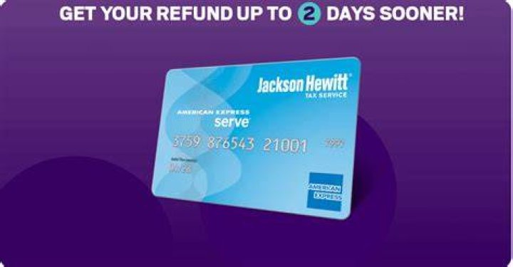 Will my refund go on my Jackson Hewitt card?